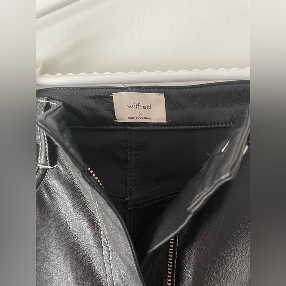 ^Black leather Aritzia pants!^ - Picture 3 of 3